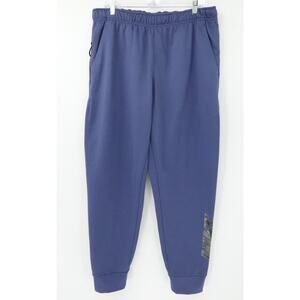 Nike Pants Mens XL Blue Therma-FIT Standard‎ Fit Training Joggers Casual Lounge